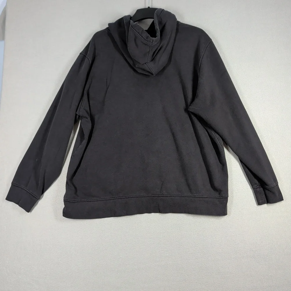 The North Face Hoodie Mens XXL Black Half Dome Logo Pullover Sweatshirt Outdoor‎